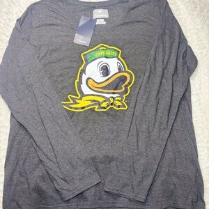 Fanatics Charcoal Oregon Ducks Tee
